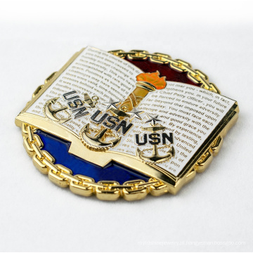 3d USN Coleciona Navy Challenge Coin para venda